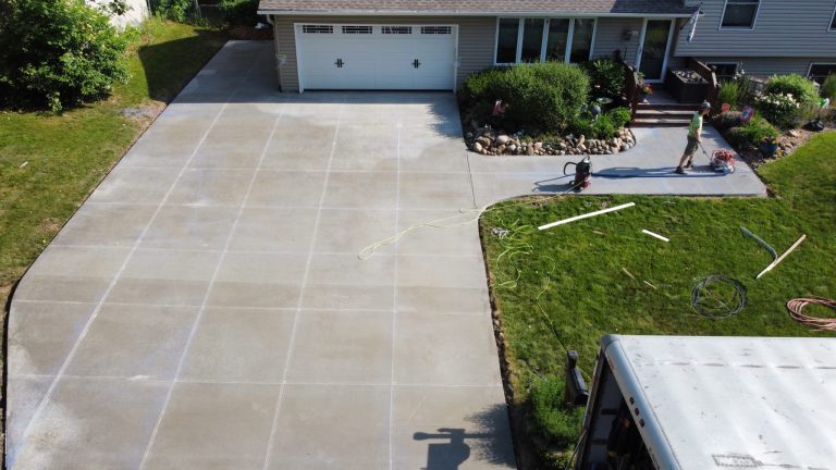 The Benefits of Installing a Concrete Driveway in Lansing's Climate